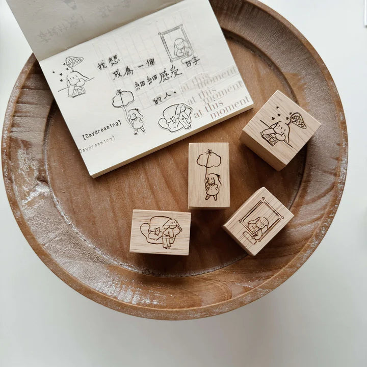 msbulat Moments Imagination Rubber Stamps (4 designs)