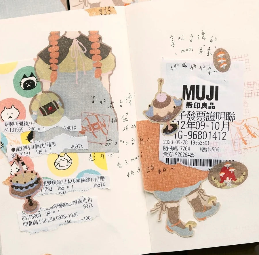 bighands Wanderlust in Dressing Memo Pads (3 designs)