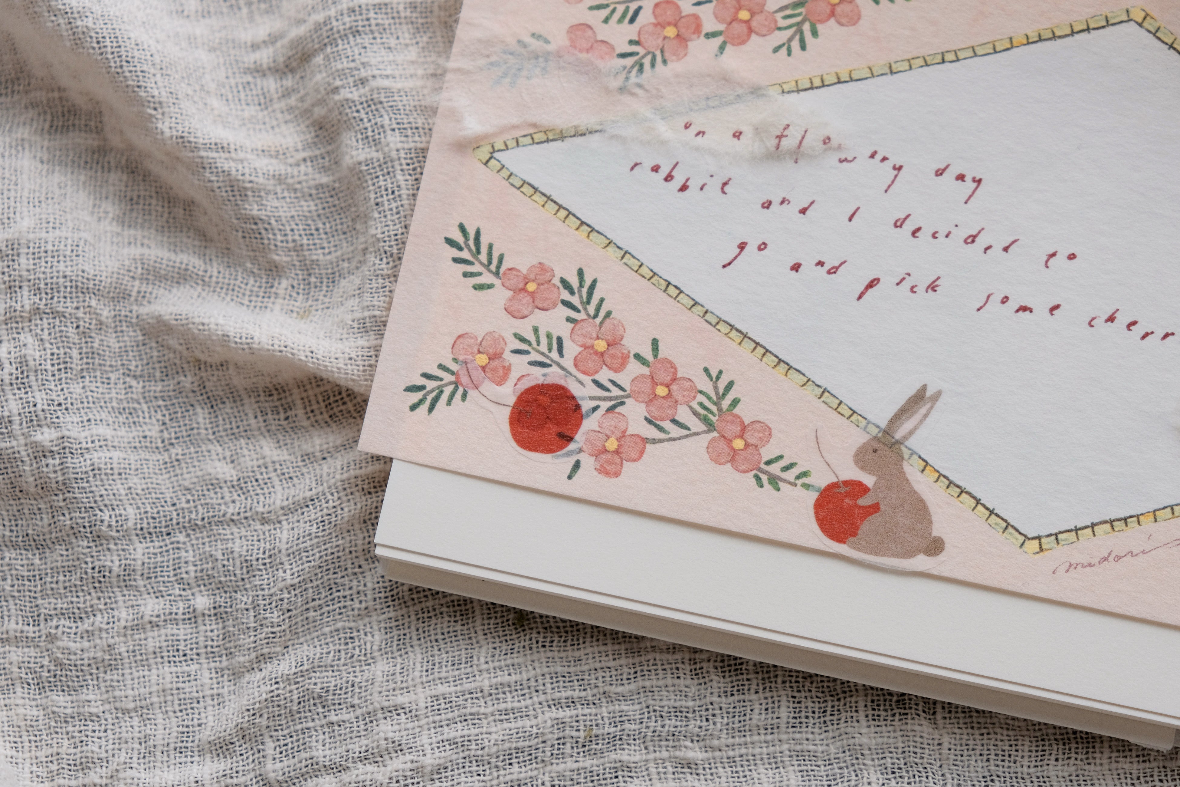 bighands Washi Tape- Rabbit & I (2 designs)