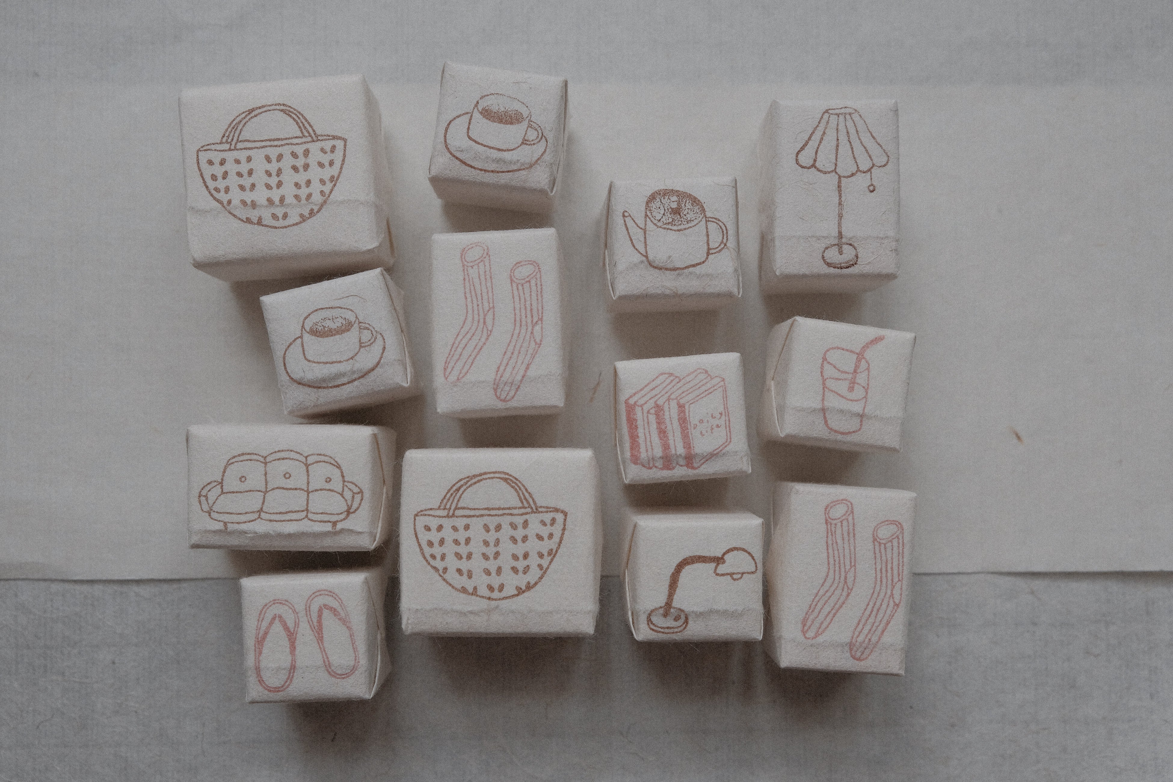 bighands Little Things in Life Rubber Stamp Series (10 designs)