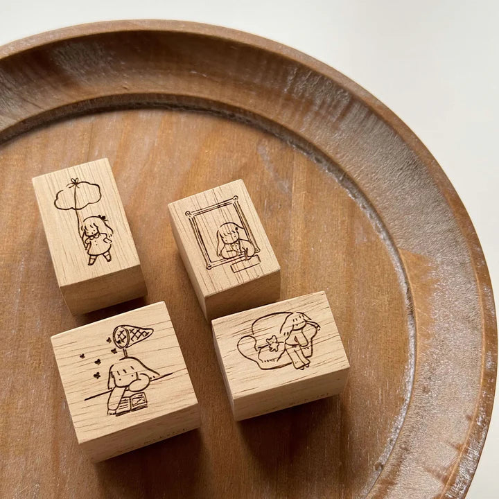 msbulat Moments Imagination Rubber Stamps (4 designs)