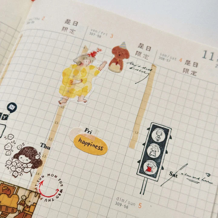 Dodolulu Celebrate Every Moment Sticker Sheet