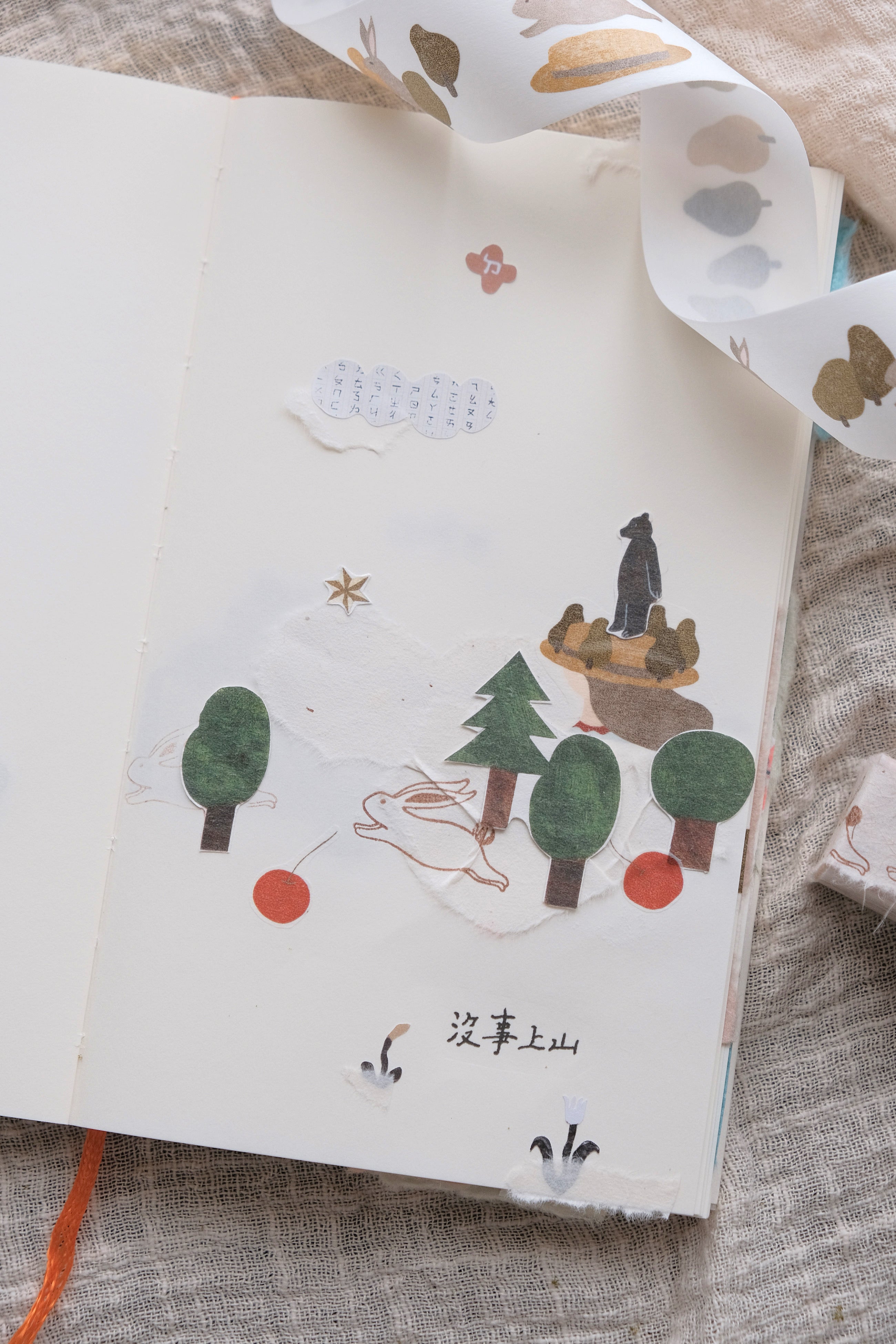 bighands Washi Tape- Rabbit & I (2 designs)