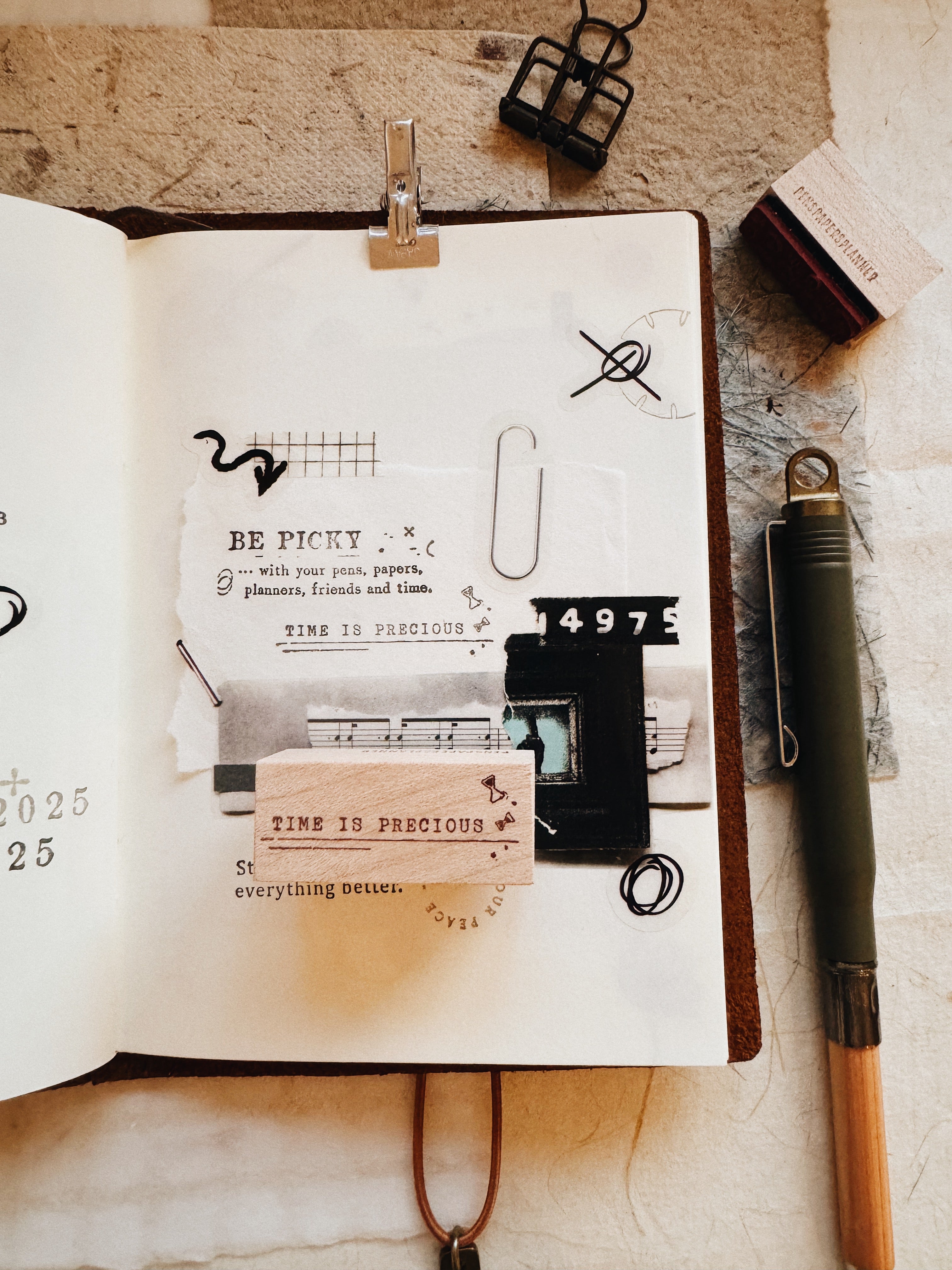 Penspapersplanner Series 8 Rubber Stamps: Introvert (7 designs)