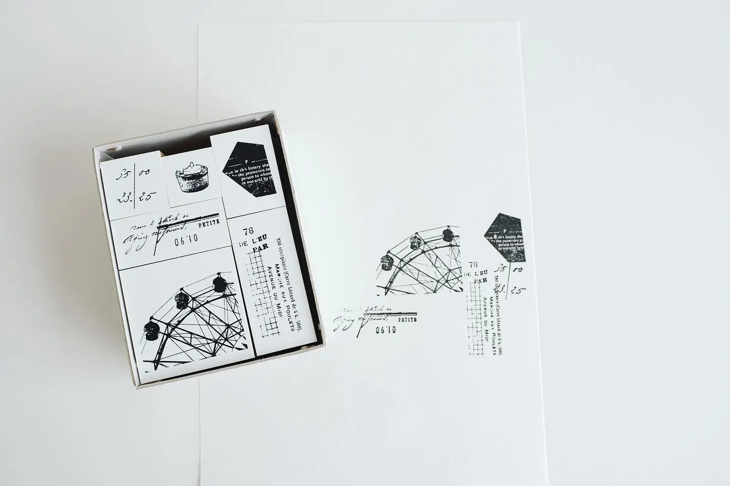 Yohaku Original Rubber Stamp-(S-071) Select