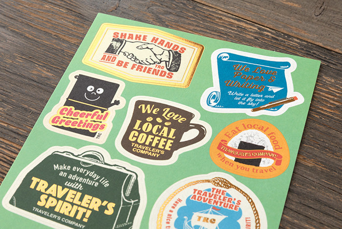 Traveler's Notebook Customized Sticker Set for Diary 2026