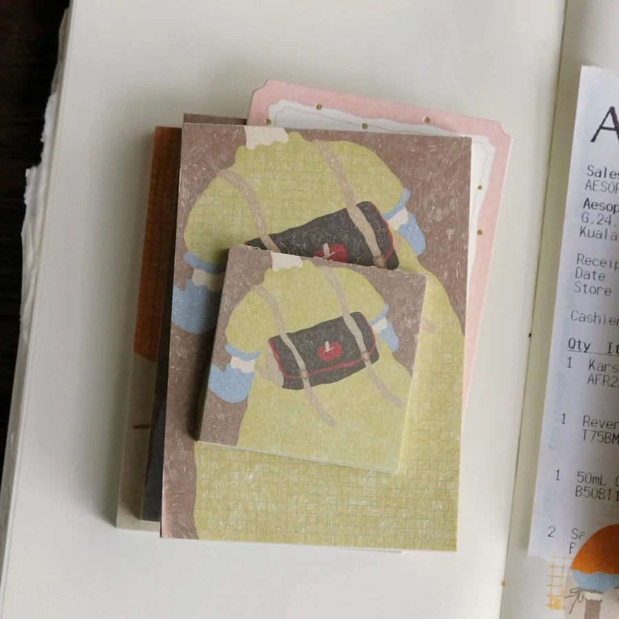bighands Wanderlust in Dressing Memo Pads (3 designs)