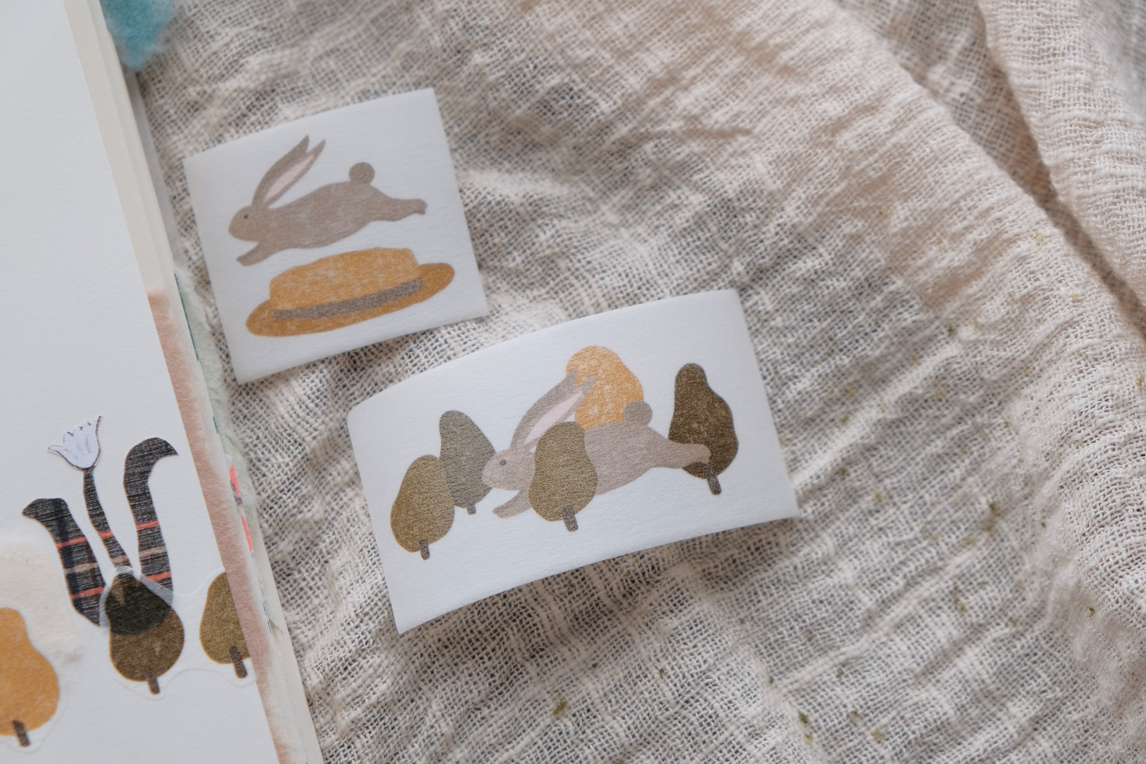 bighands Washi Tape- Rabbit & I (2 designs)