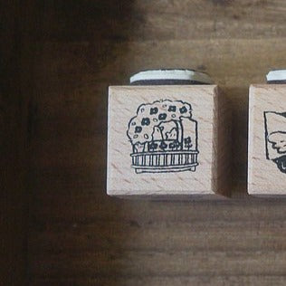 Yamadoro Components of the Clock Rubber Stamps (3 designs)