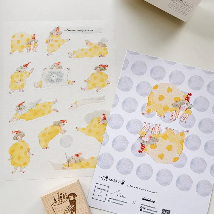 Dodolulu Celebrate Every Moment Sticker Sheet