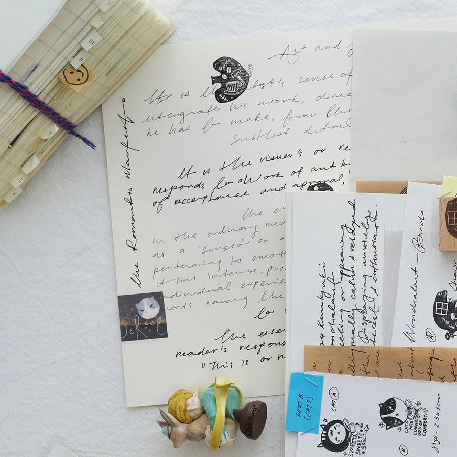 Kurukynki Nonchalant: Bird Rubber Stamps (4 designs)