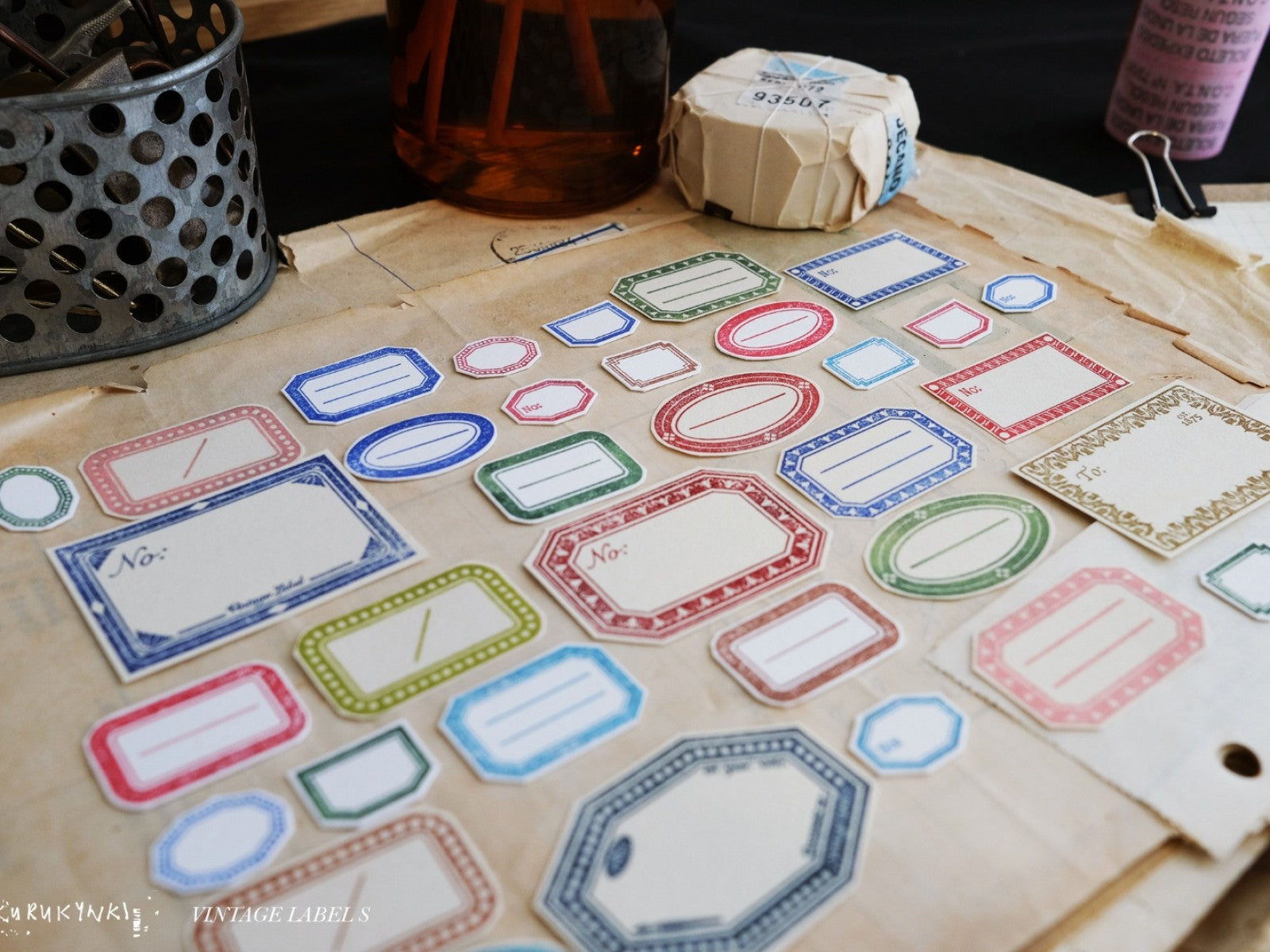 Kurukynki Basic Frame XXS 2.0 Rubber Stamp Set (Set of 4)