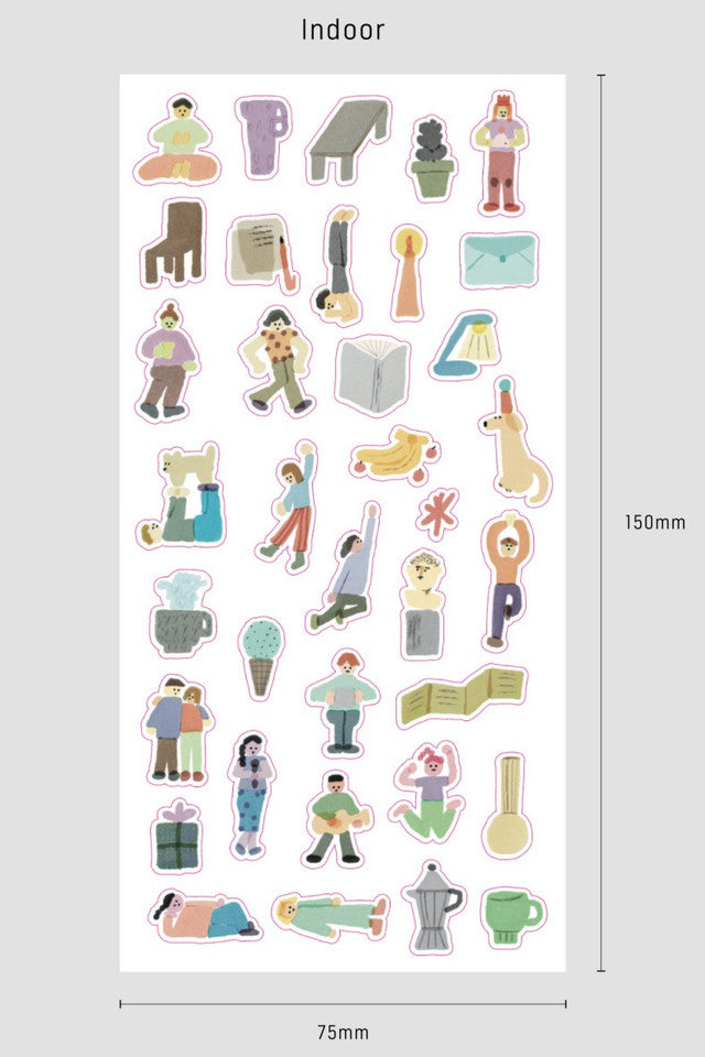 Analogue Keeper Around Sticker (2 types)