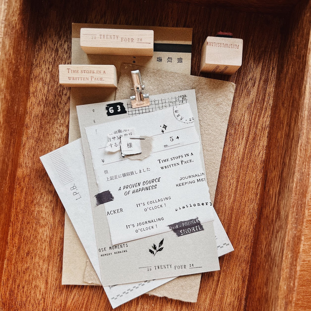 Penspapersplanner Series VI Rubber Stamps (17 designs)