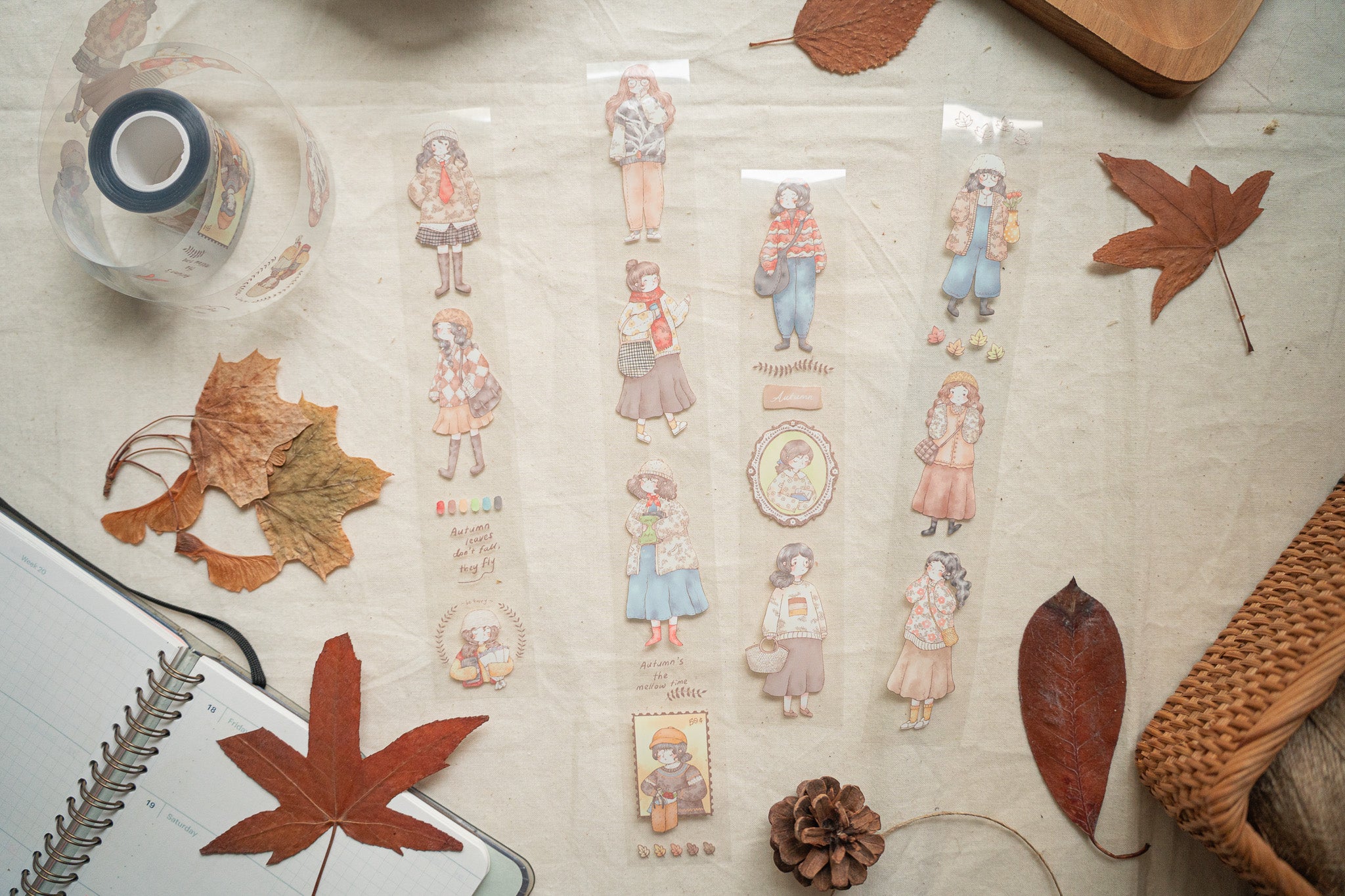 Autumn Girls PET Tape