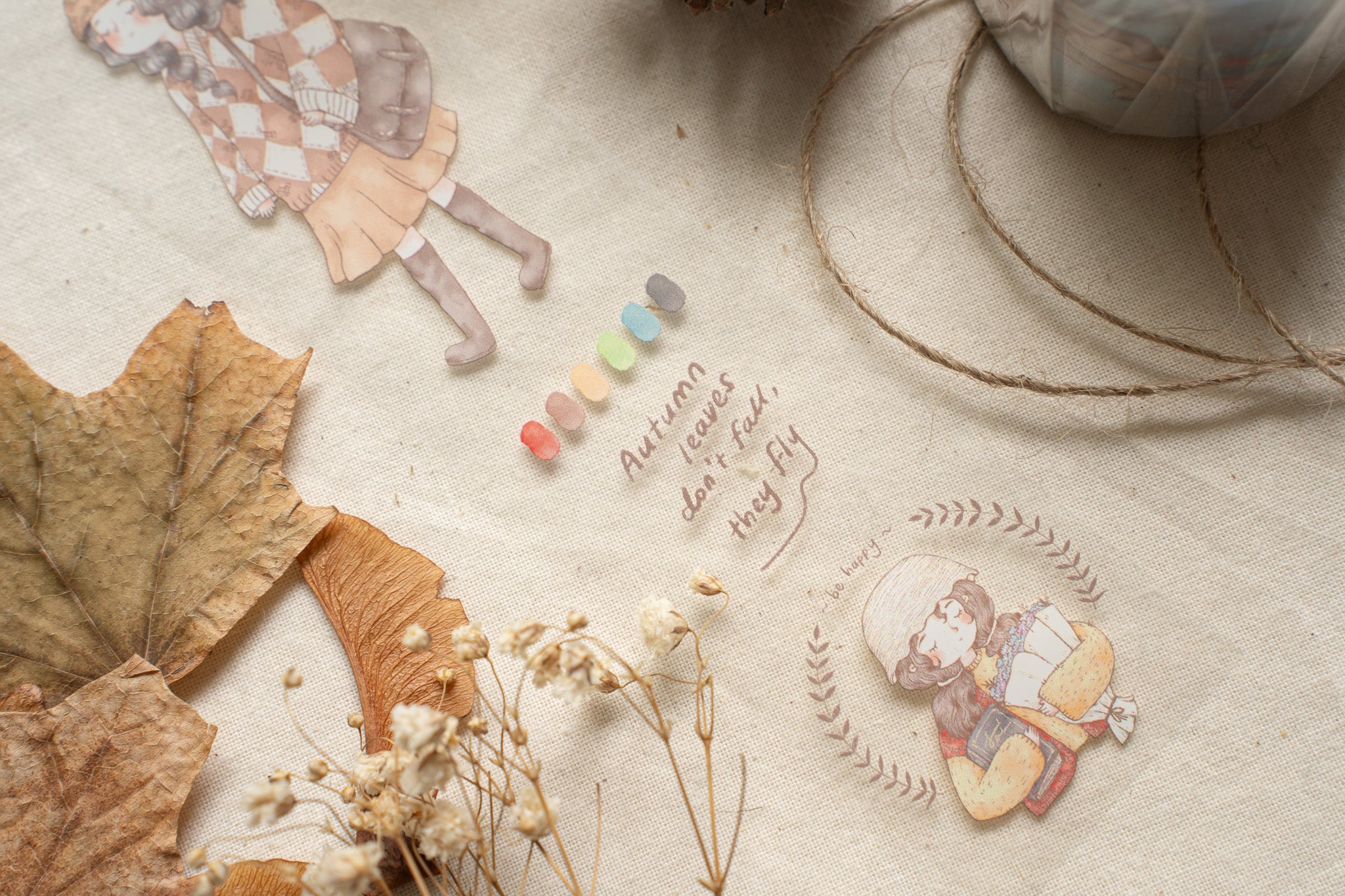 Autumn Girls PET Tape