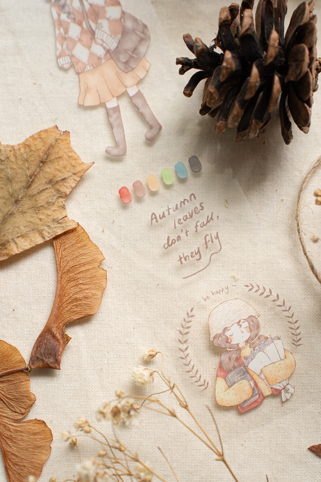 Autumn Girls PET Tape