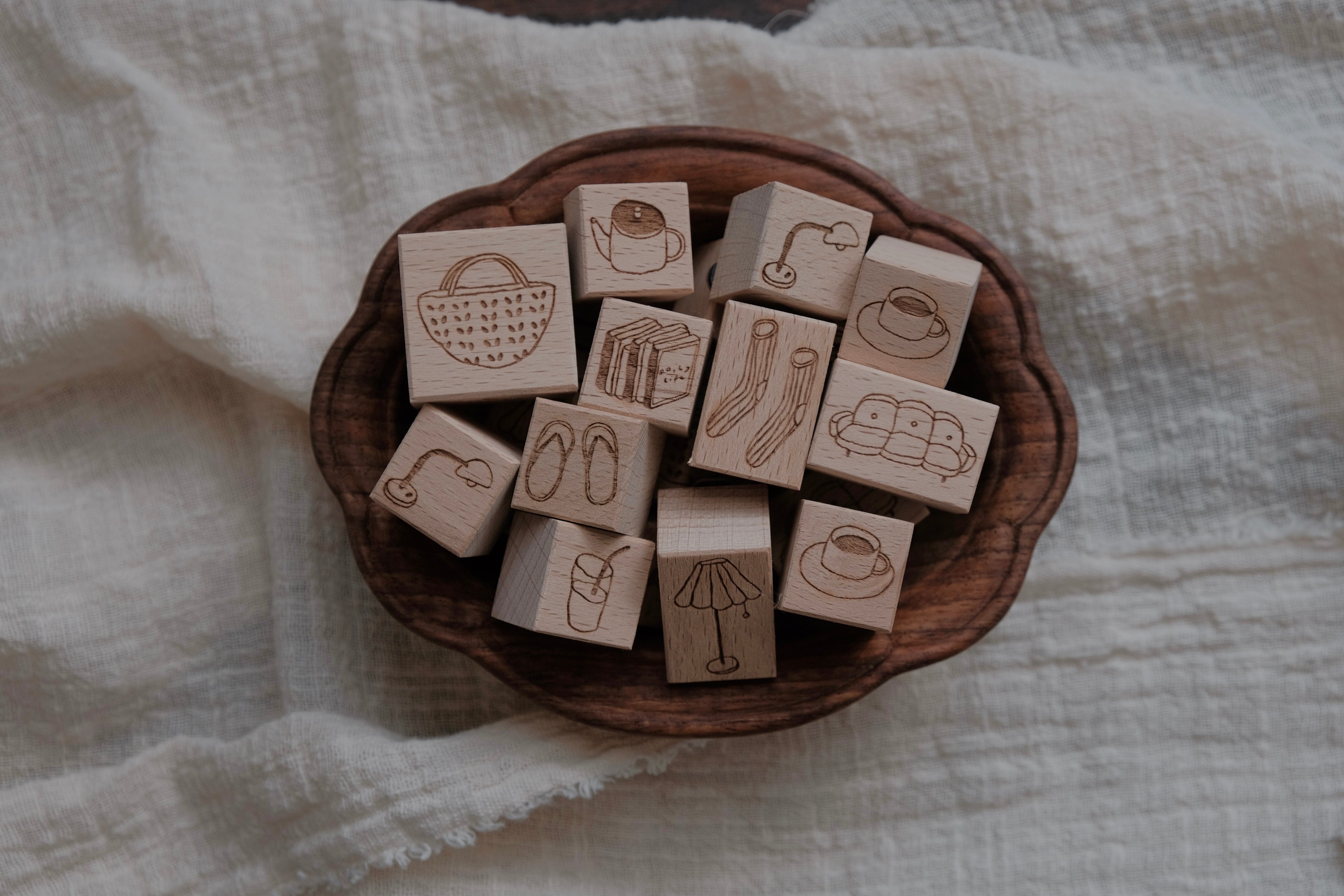 bighands Little Things in Life Rubber Stamp Series (10 designs)
