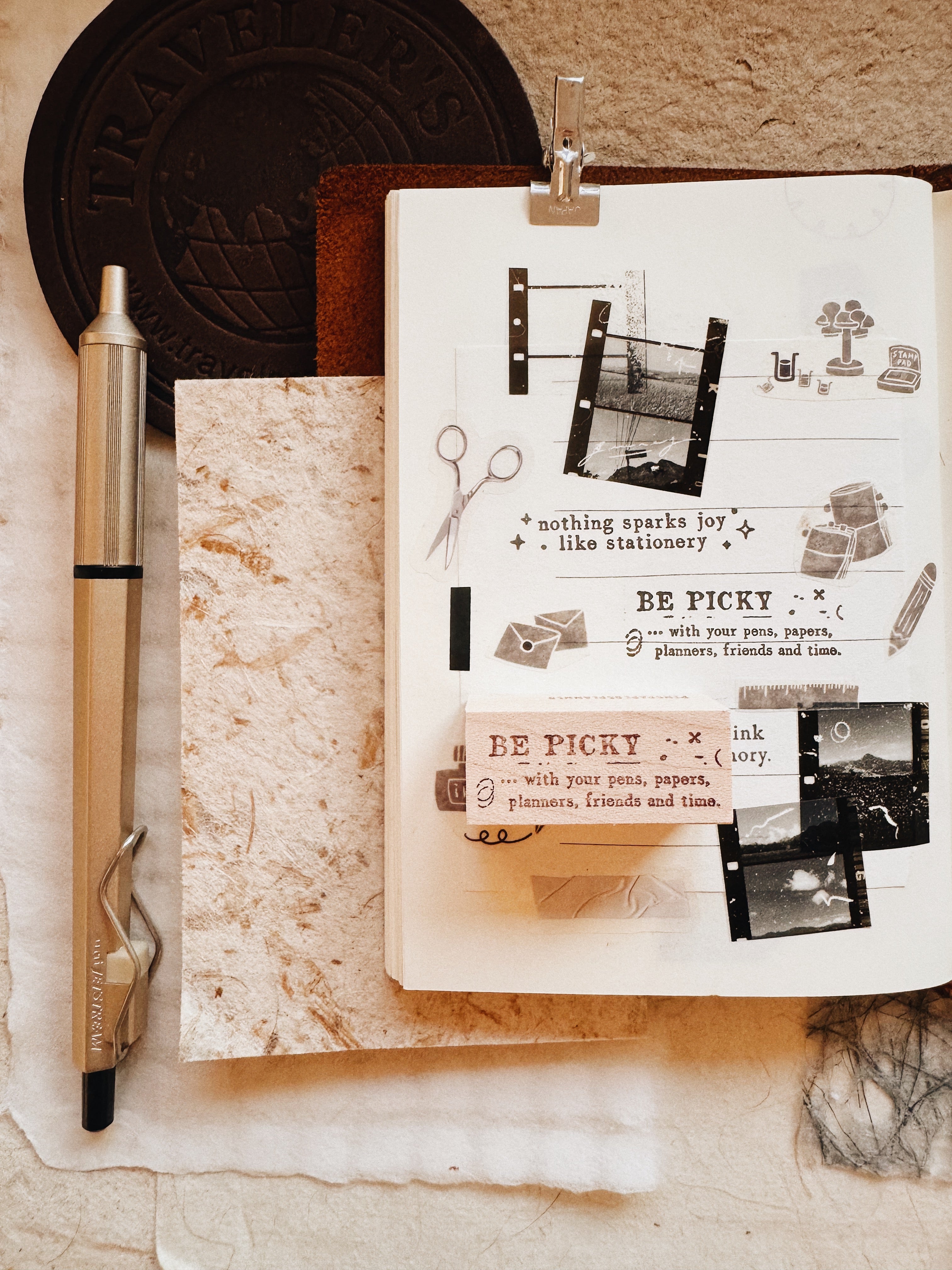 Penspapersplanner Series 8 Rubber Stamps: Introvert (7 designs)