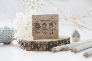 Black Milk Project BFF Series: Jump Rope Rubber Stamp