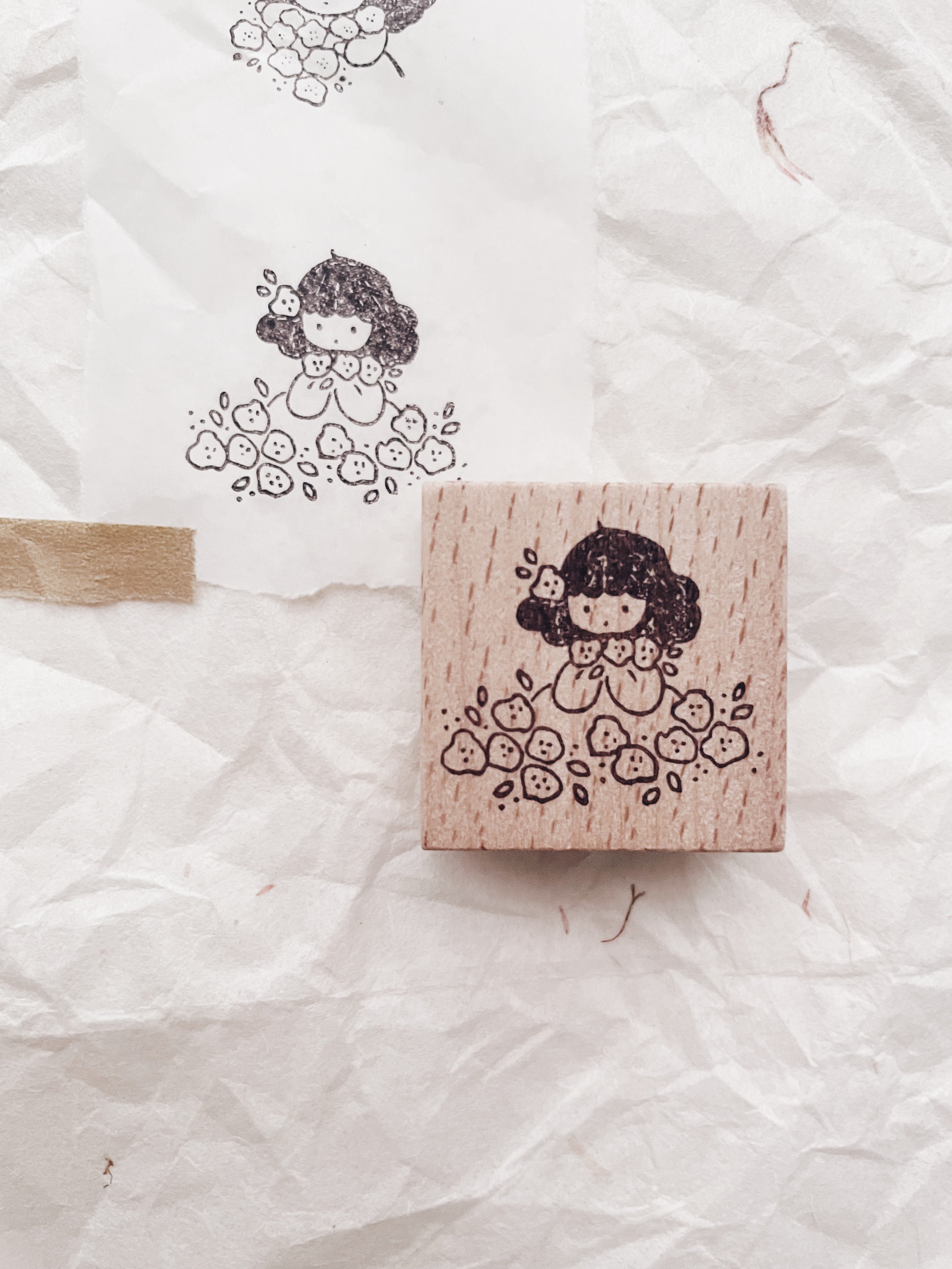 msbulat A Blooming Life: Blossom Your Own Way Rubber Stamp