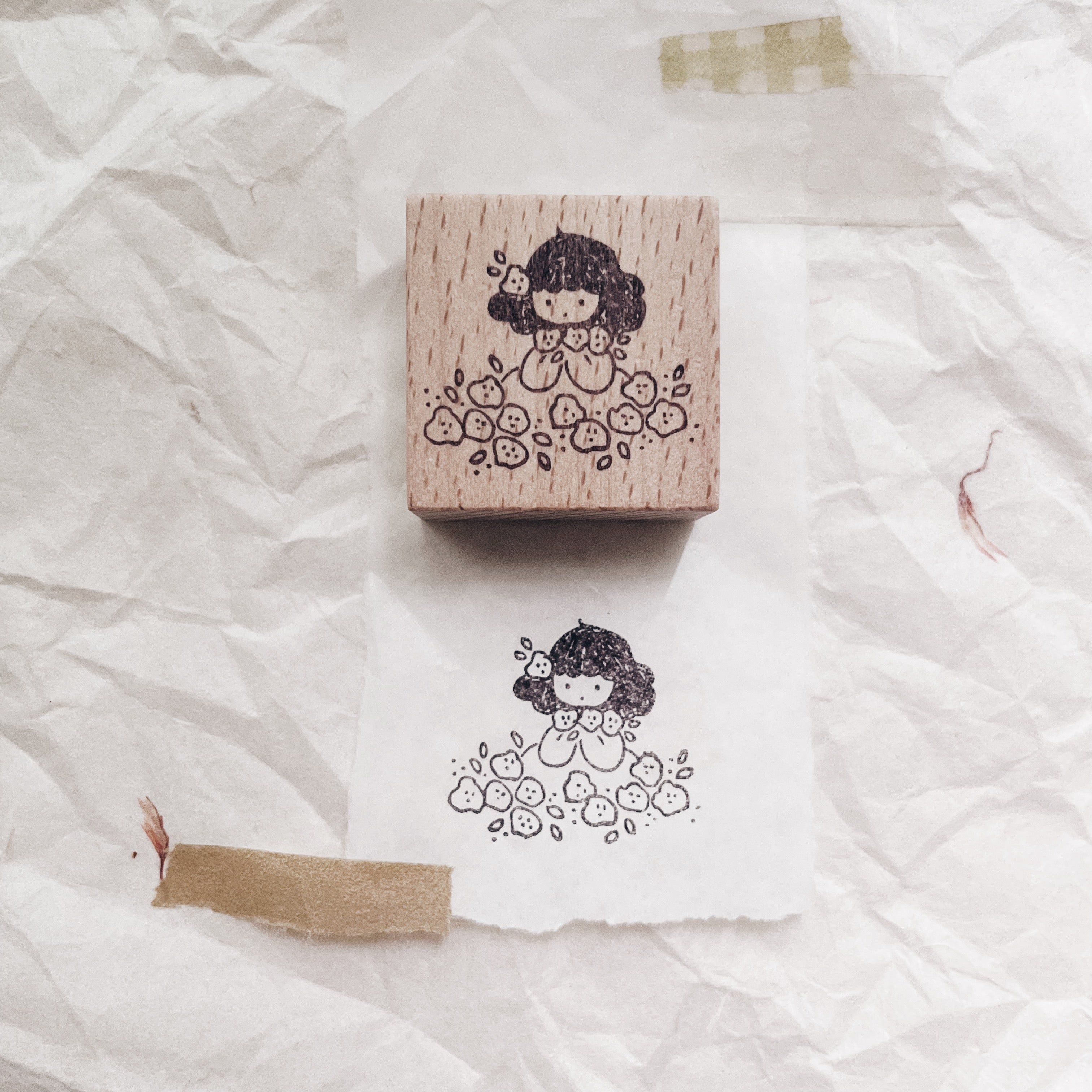 msbulat A Blooming Life: Blossom Your Own Way Rubber Stamp
