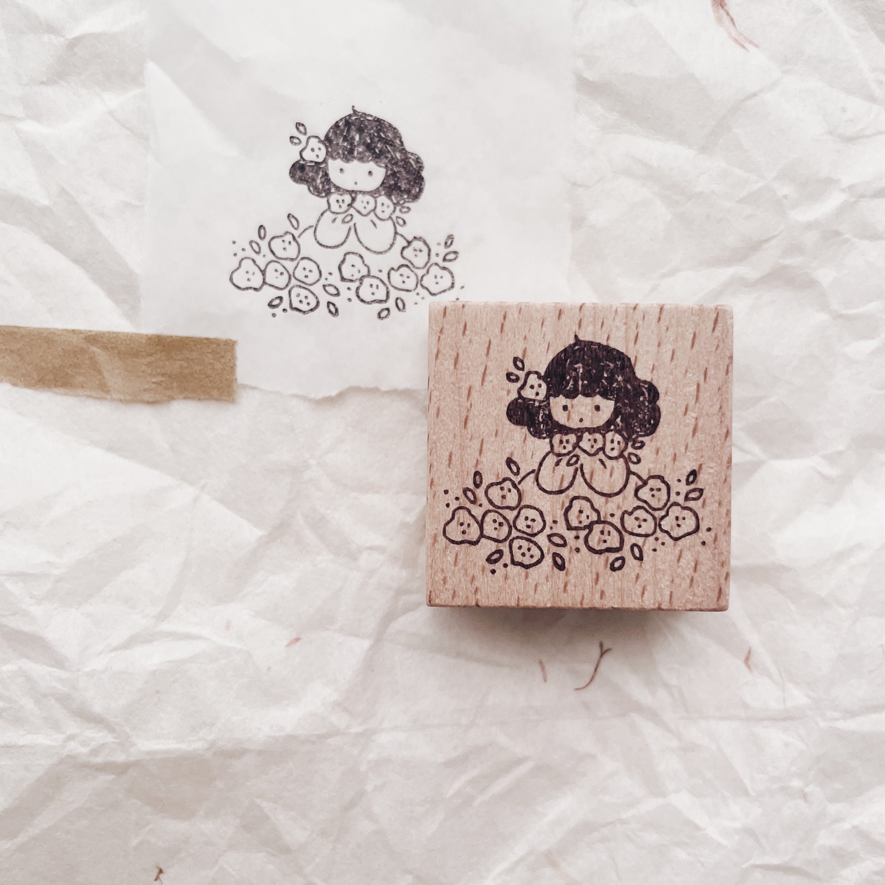 msbulat A Blooming Life: Blossom Your Own Way Rubber Stamp