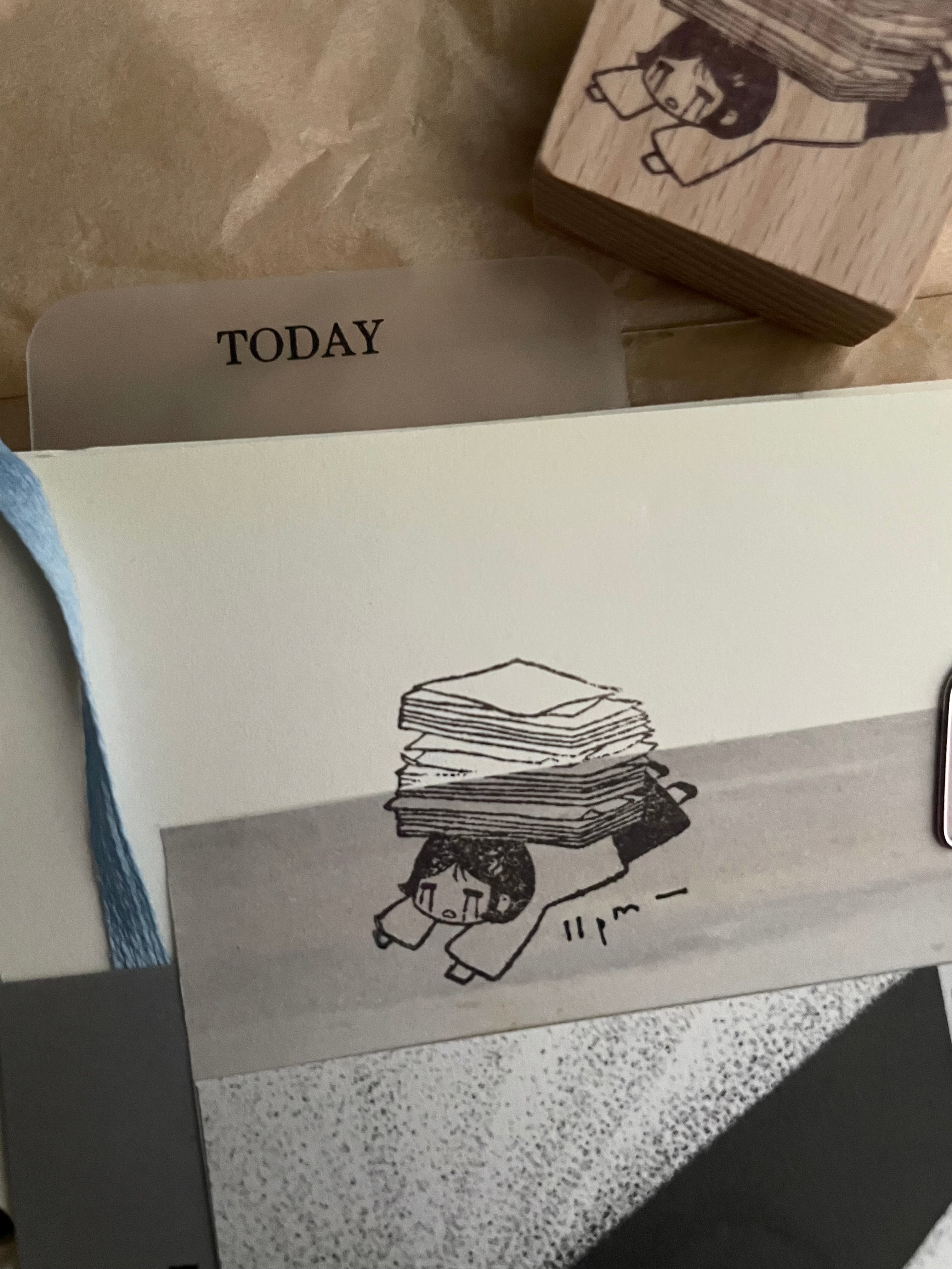 msbulat Rubber Stamp: Buried alive
