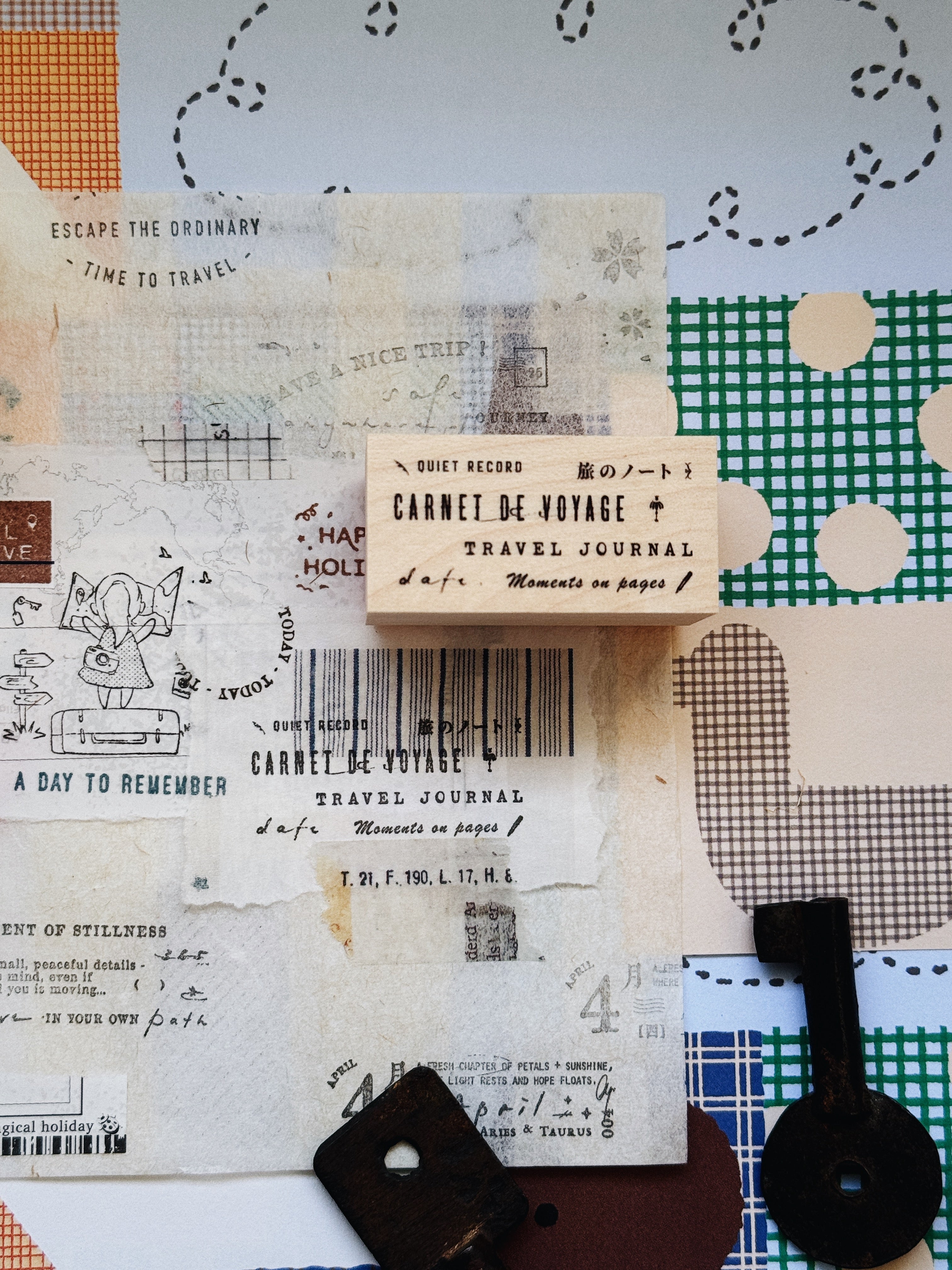 Penspapersplanner Series 8 Rubber Stamps: (10 designs)