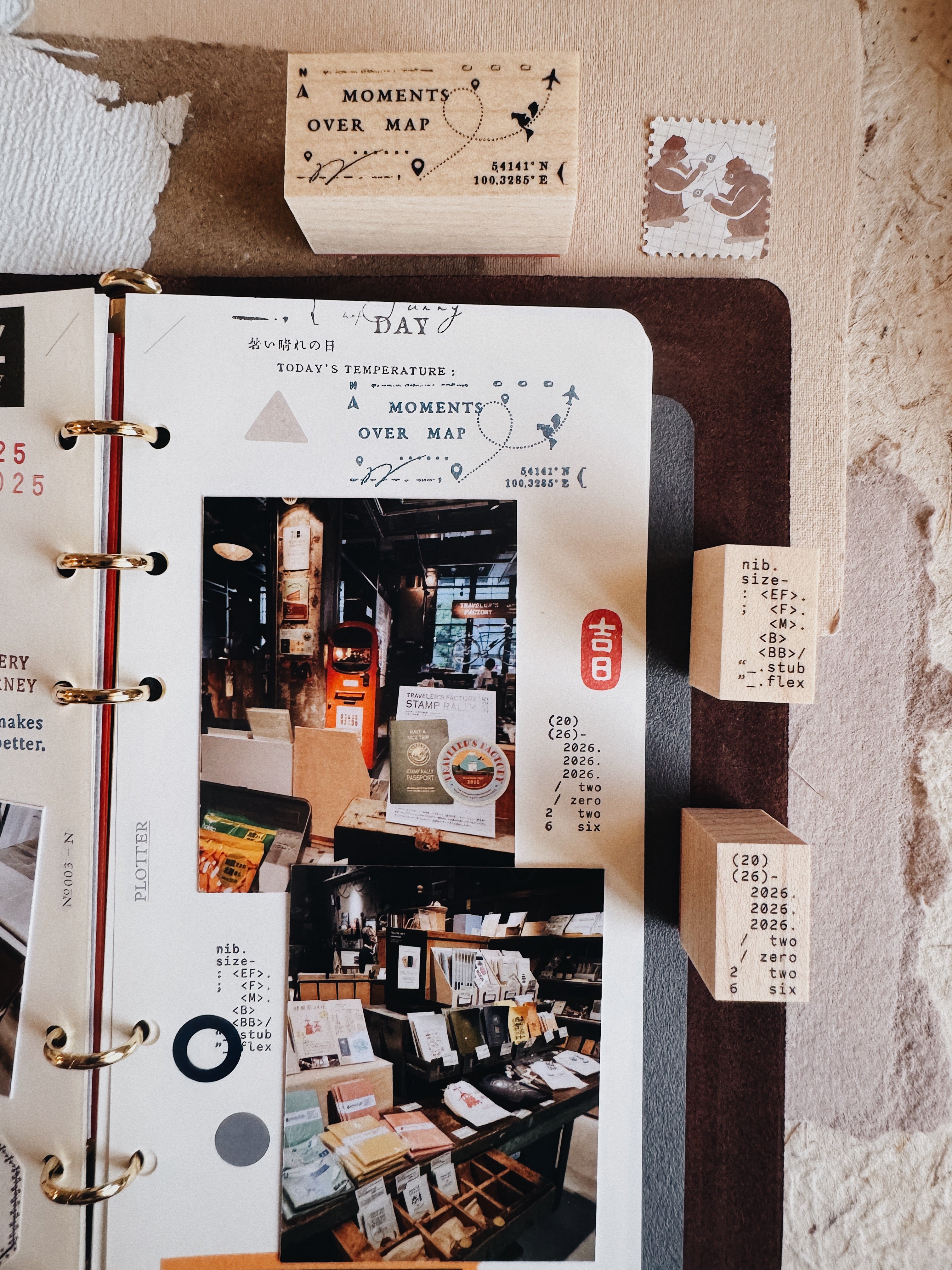 Penspapersplanner Travel Series Rubber Stamps (13 designs)