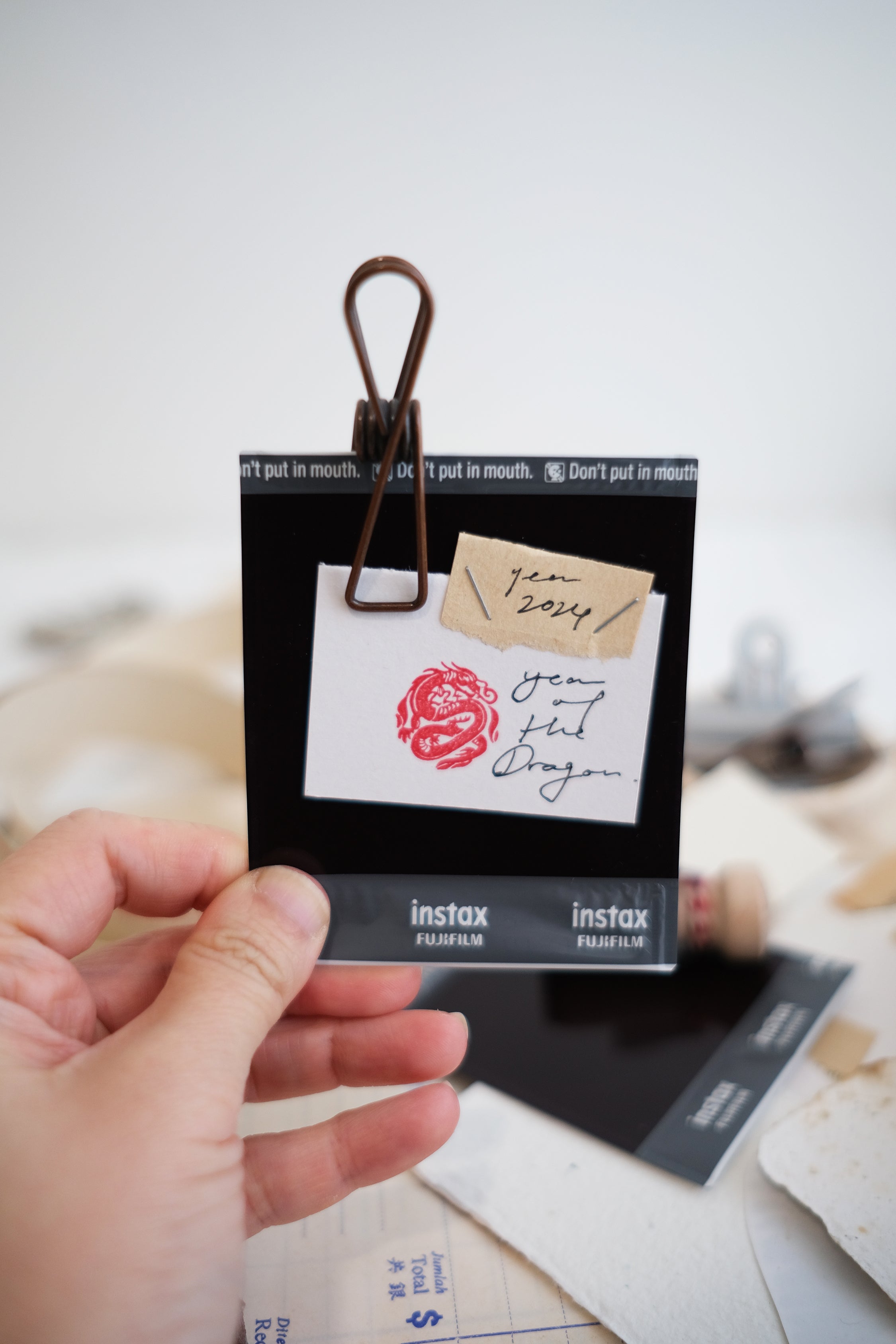 Kurukynki 2024 Dragon Rubber Stamp