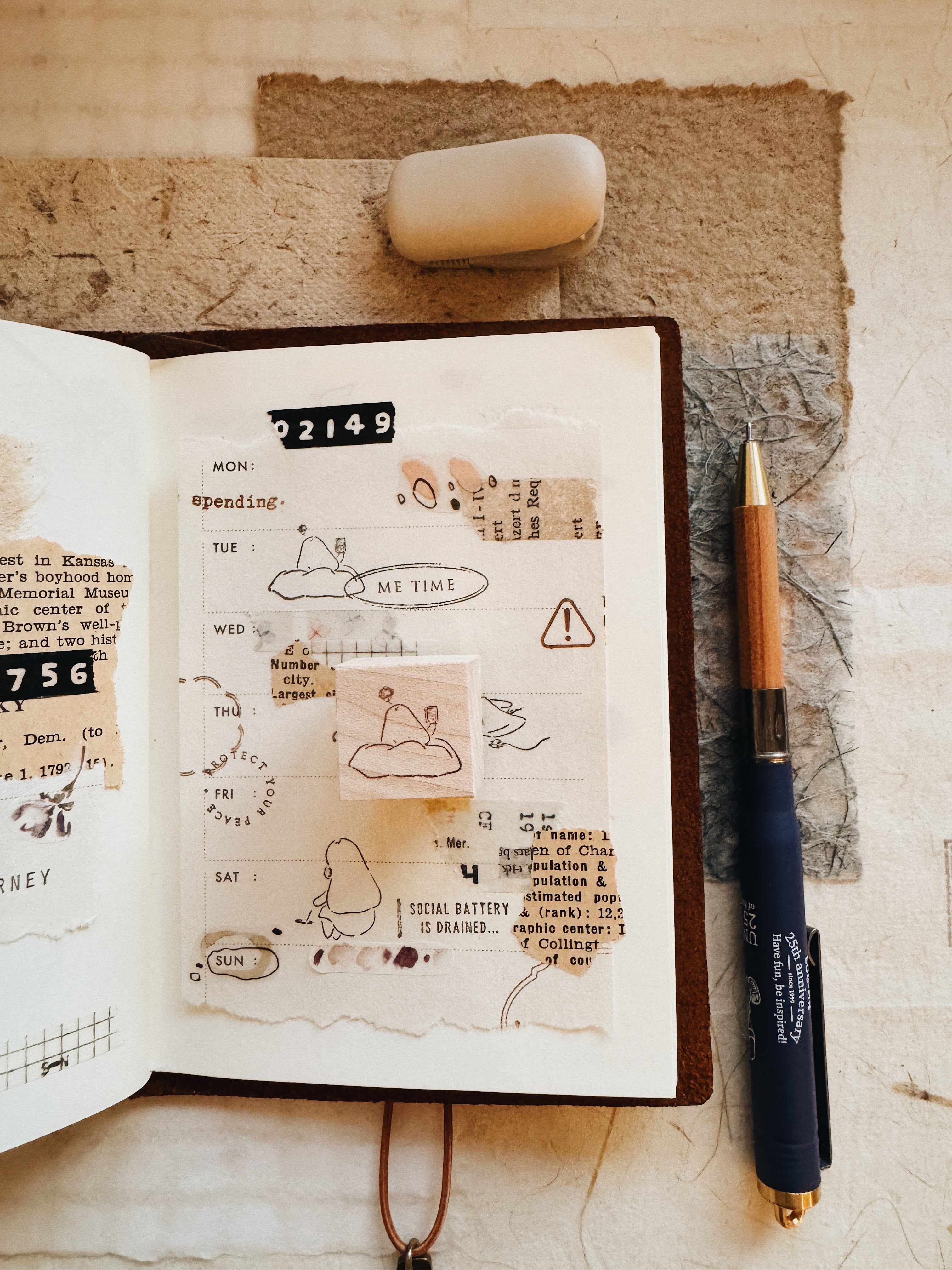 Penspapersplanner Series 8 Rubber Stamps: Silhouette (13 designs)