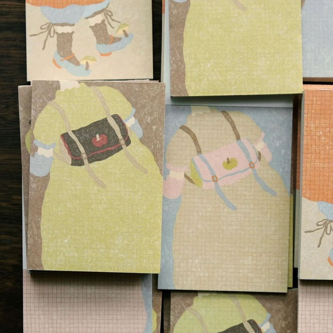 bighands Wanderlust in Dressing Memo Pads (3 designs)