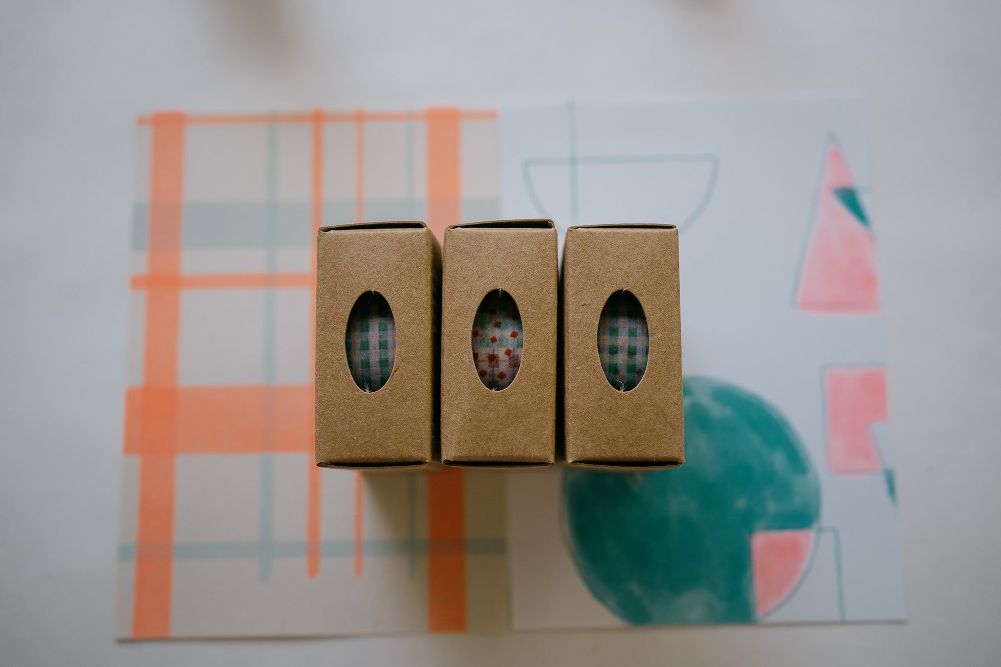 Masking Tape Roll 20mm (Love Patch work)