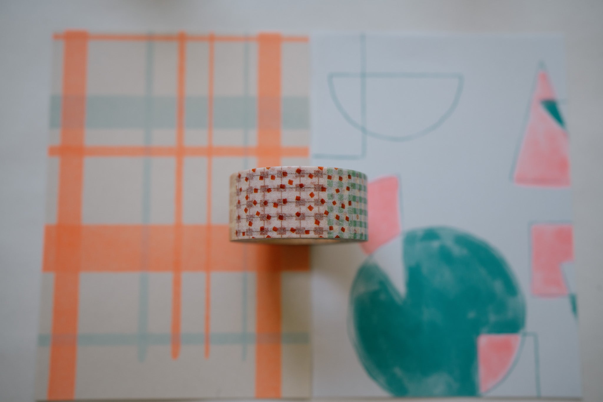 Masking Tape Roll 20mm (Love Patch work)