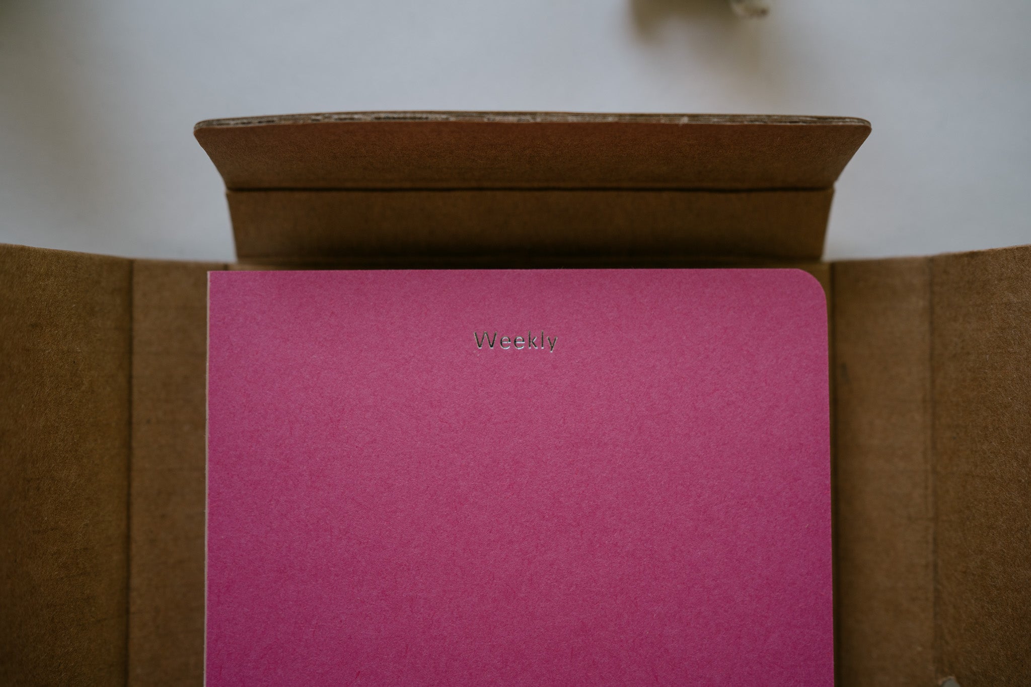 Handy Notebook Weekly (Hot Pink)