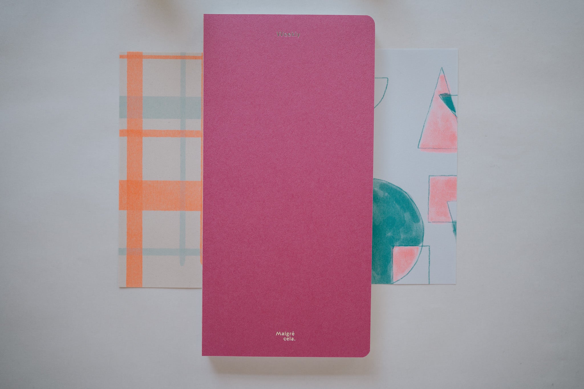 Handy Notebook Weekly (Hot Pink)