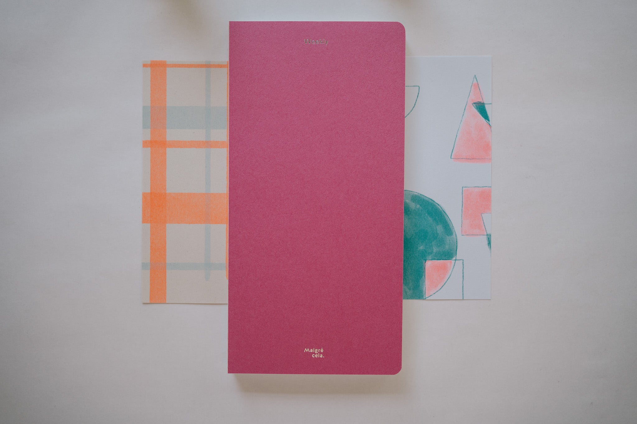 Handy Notebook Weekly (Hot Pink)