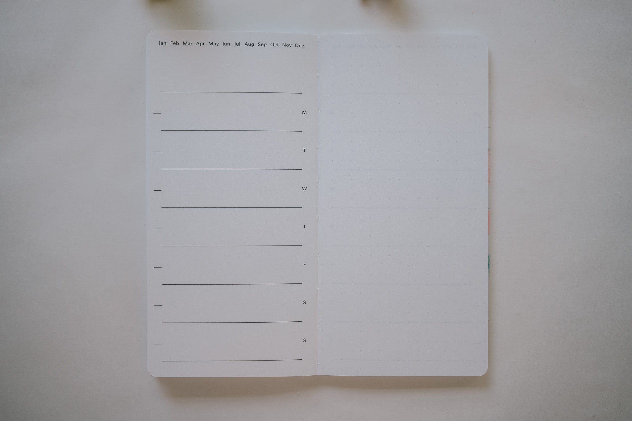 Handy Notebook Weekly (Hot Pink)