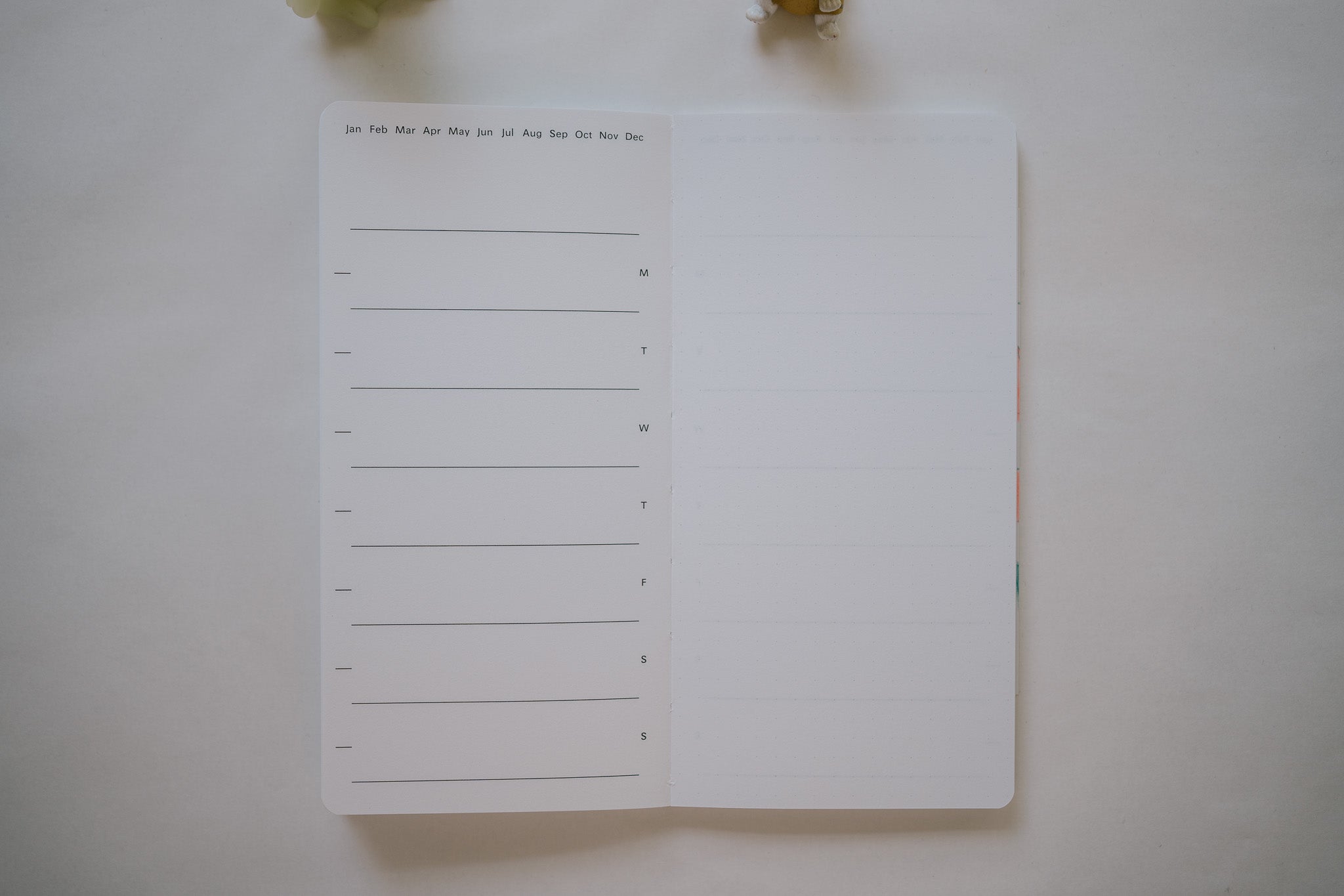 Handy Notebook Weekly (Hot Pink)