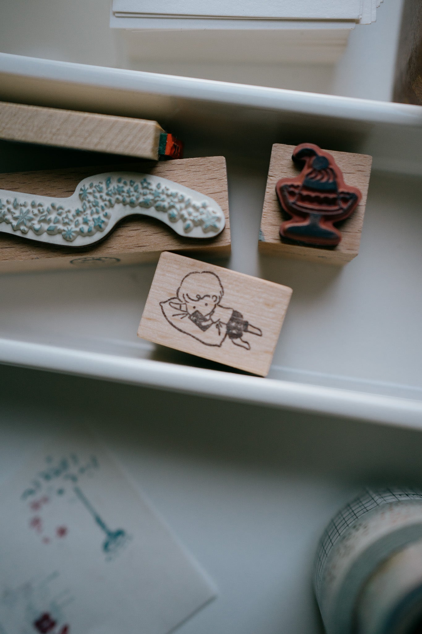 msbulat Tik~A Boy and His Phone Rubber Stamp