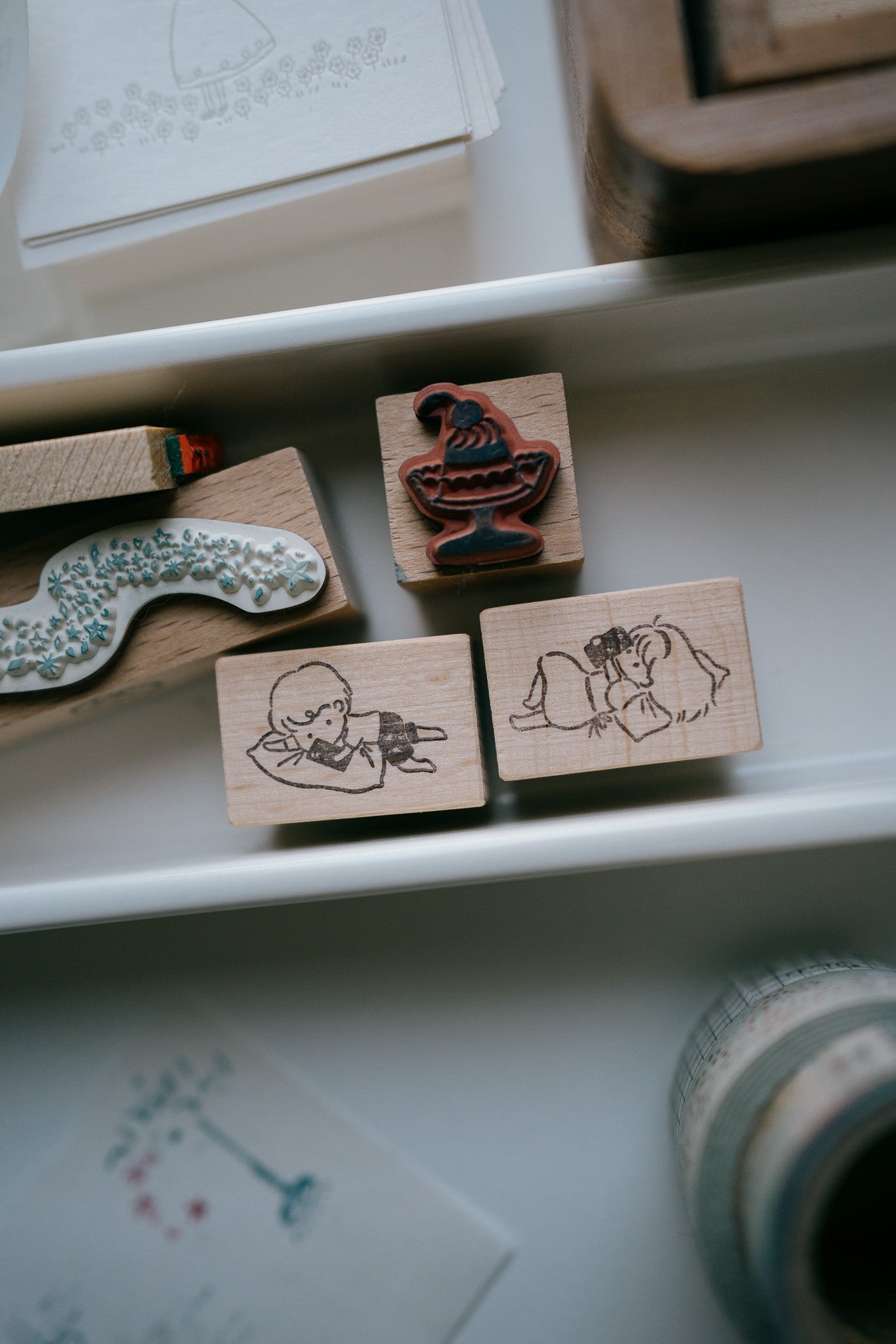 msbulat Tik~A Boy and His Phone Rubber Stamp