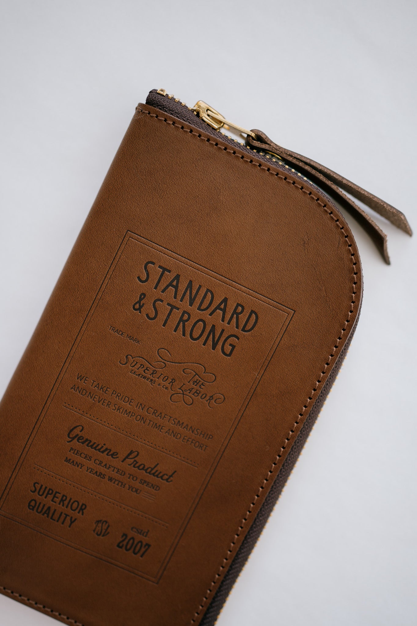 The Superior Labor: Stamped Series Zip Case (2 colours)