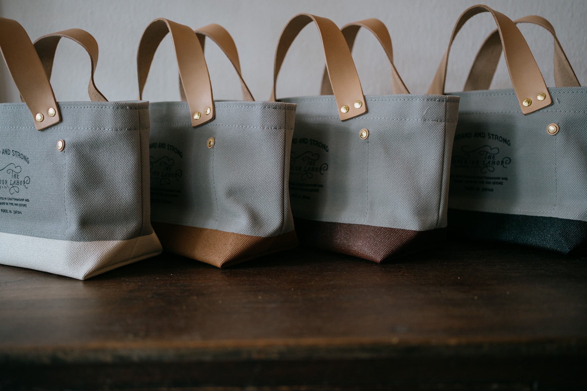 The Superior Labor-Engineer Bag Petite: Gray Canvas (6colours)