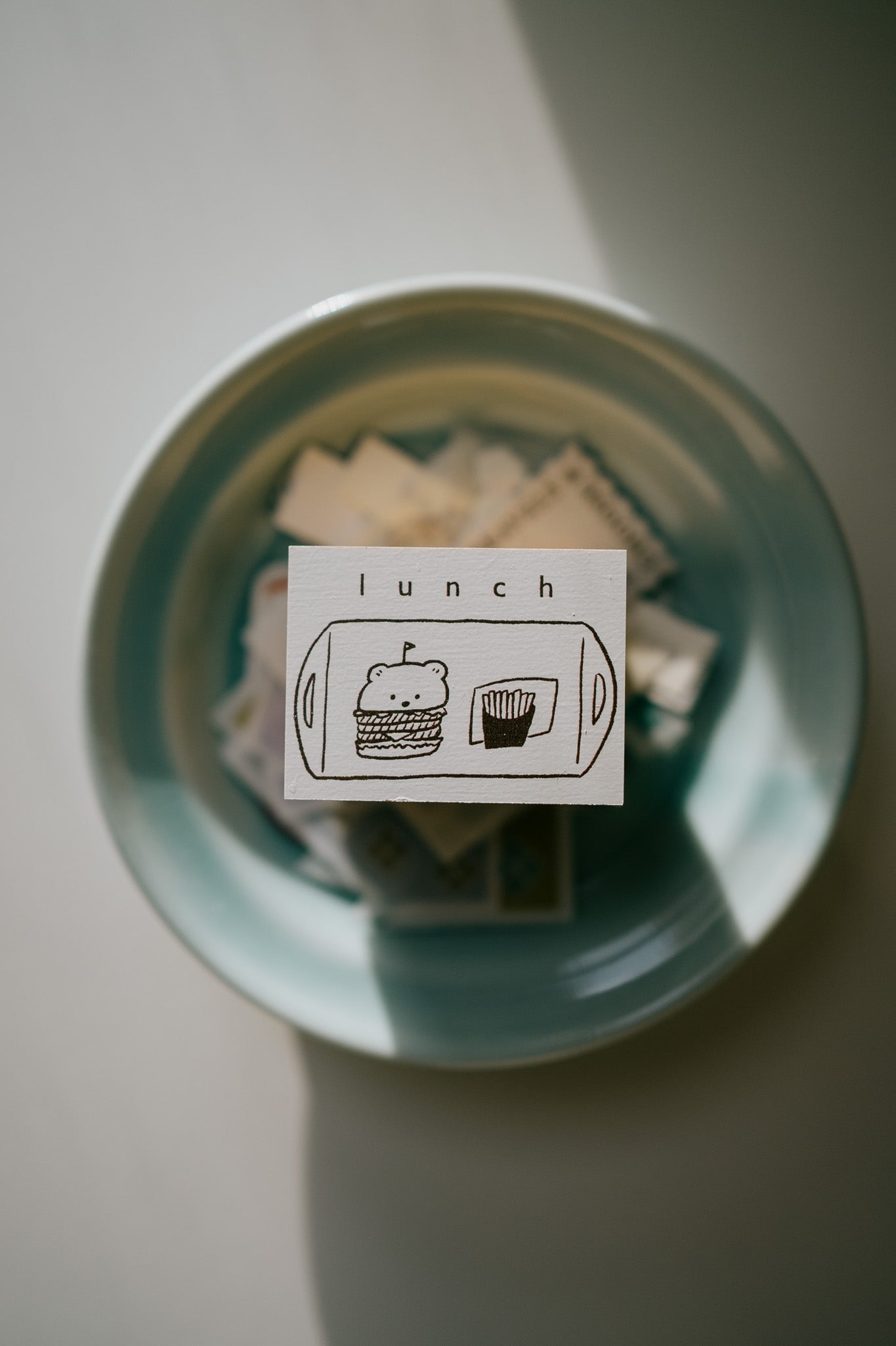 Ranmyu Lunch Bear Rubber Stamp