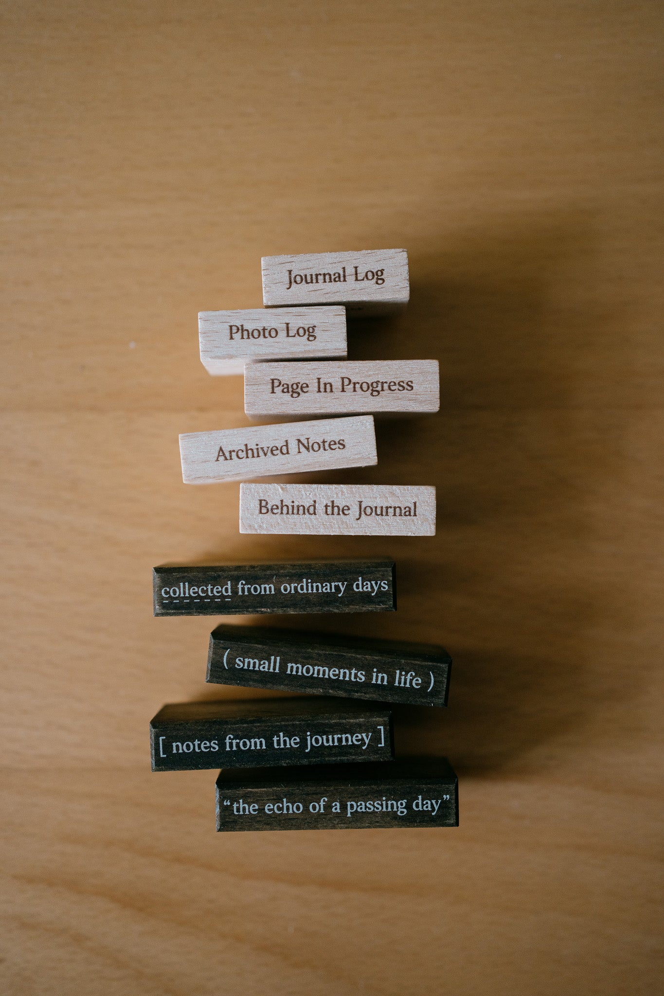Liberty Collected Days Rubber Stamp Series (2 designs)