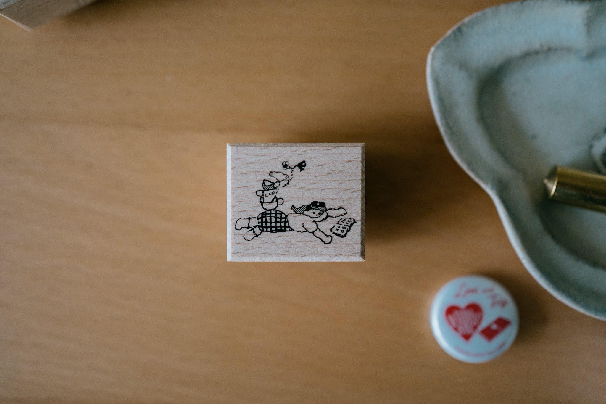 Misshoegg Soft Days Rubber Stamp (2 designs)