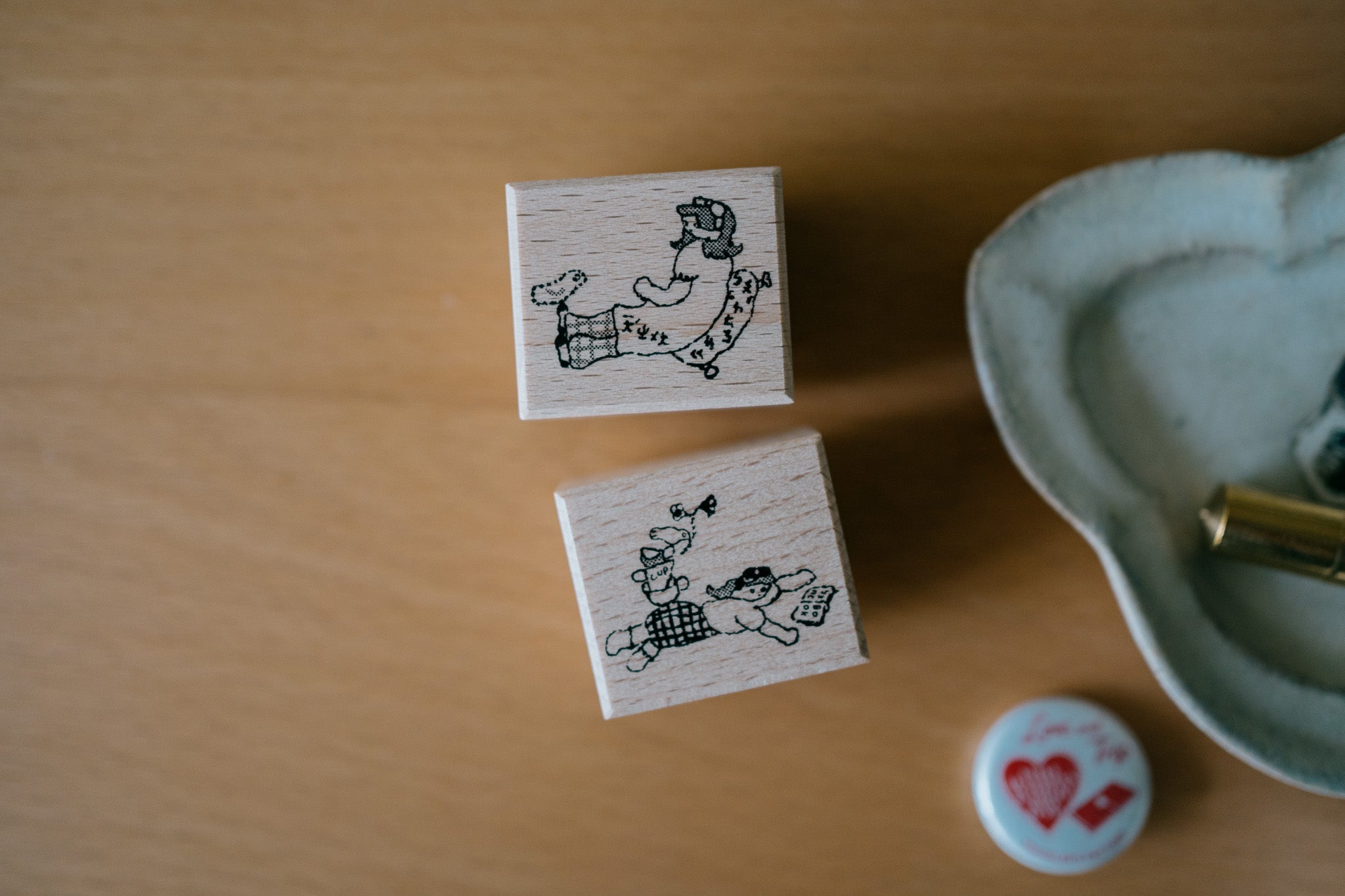 Misshoegg Soft Days Rubber Stamp (2 designs)