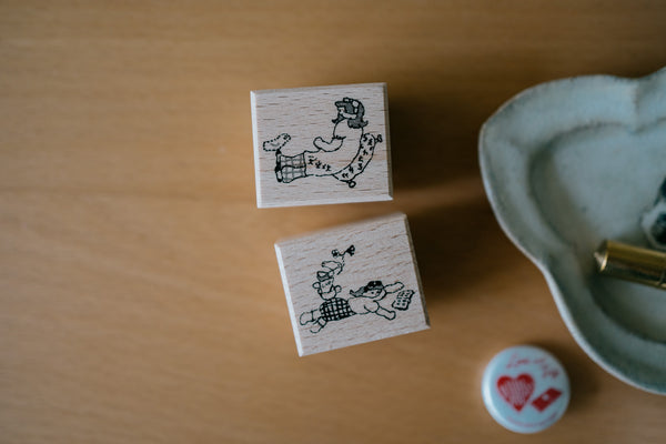 Misshoegg Soft Days Rubber Stamp (2 designs)