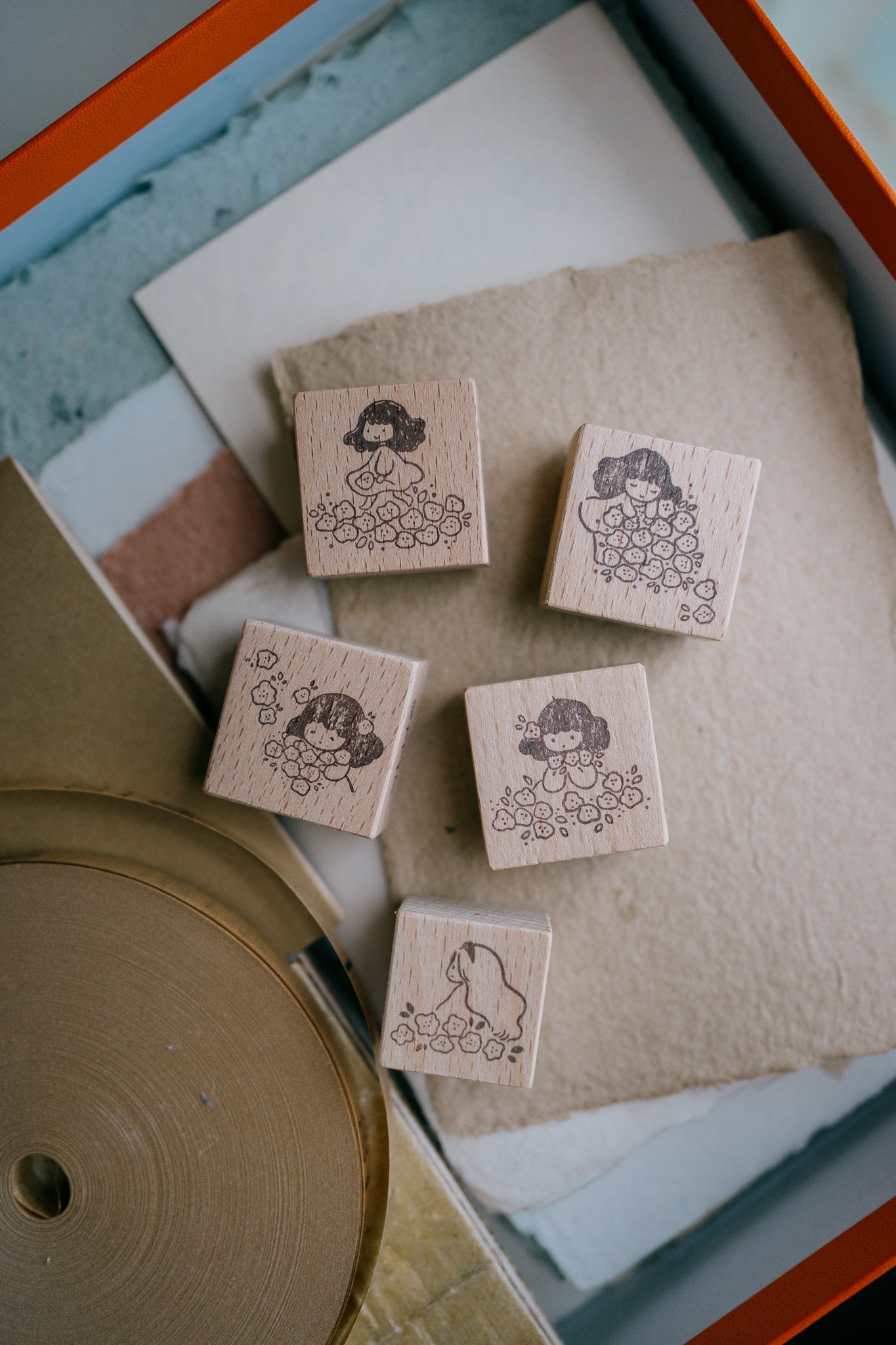 msbulat A Blooming Life: Blossom Your Own Way Rubber Stamp